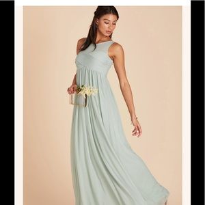 Birdy Grey Ryan Dress, sage green, size L nwt